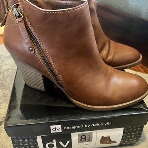 Dolce Vita brown booties- size 8.5